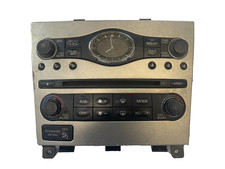 07-09 Infiniti G35 G37 Sedan Radio Climate Control Panel Clock OEM 25391-JK6 picture