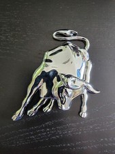 Lamborghini Chrome Metal Bull Emblem Logo Decal picture