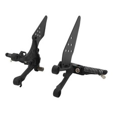 Driver Front Foot Pegs Bracket Fit For Kawasaki Ninja ZX6R 2005 2006 2007 2008 picture