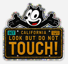 Lowrider Felix the Cat Carshow Sticker - 
