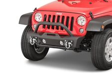 TACTIK Stubby Front Bumper with Hoop for 07-18 Jeep Wrangler JK picture