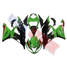 FFK Injection Green Black ABS Fairing Fit for Kawasaki Ninja 2013-2018 ZX6R a044 picture