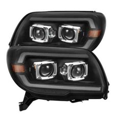 For 03-09 Toyota 4Runner PRO-Series Projector Headlights Black picture