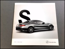 2015 Mercedes Benz S-Class Coupe S550 S63 S65 AMG 32-page Sales Brochure Catalog picture