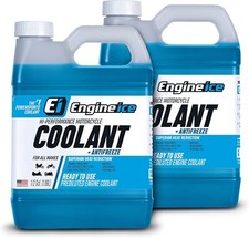 Qty 2 of ENGINE ICE 1/2 GAL High Performance Coolant Non-Toxic Biodegradable picture