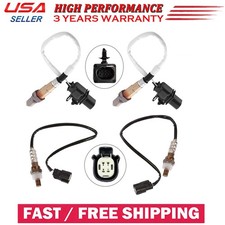 4X Up+Downstream Oxygen Sensor For Ford Explorer 3.5L V6 Turbocharged 2013-2019 picture