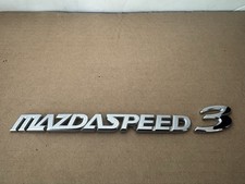 FREE SHIPPING OEM Mazda MAZDASPEED 3 2006-2013 Rear Emblem Badge picture