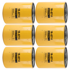 6Pcs 1R0714 1R-0714 Oil Filter For HITACHI 4429728 71455273 1132004872 AT308581 picture