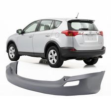 2013-2015 Toyota RAV4 521500R110 LE Limited XLE Rear Bumper Cover TO1100306 picture