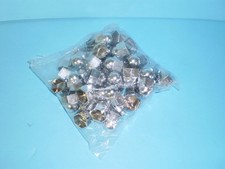 Flathead Ford V8 acorn head nut covers chrome 1932 - 1953 Ford V8 48 piece set picture