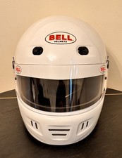Bell Sport Race Full Face Helmet White XL SNELL SA2010, Light use picture