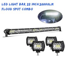 20inch LED Light Bar Combo Spot Flood+4x4