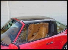 Porsche 911 Targa Top Upgrade Solid Smooth Black FRP Made in the USA 1974 - 1989 picture