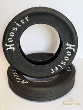 2 New Old Stock 26x4.5-15 Hoosier Drag Front, Solid White Letters 2604515  picture