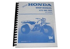 Honda Shop Manual 1984 ATC Big Red ATC 200ES picture