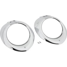 Chrome Headlight Trim Rings, fits 1940 Ford/Mercury Dlx &1940-41 Ford Trucks picture