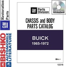 1965-1972 Buick All Models Parts Book CD picture