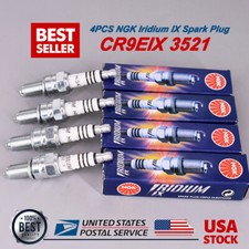 4X NGK Iridium IX Spark Plug For SUZUKI GSXR Motorcycle Tune Up Kit CR9EIX 3521 picture