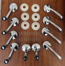 Vent & Window Cranks Door Handles & Gaskets Kit for 1958~60 Chevrolet Biscayne picture