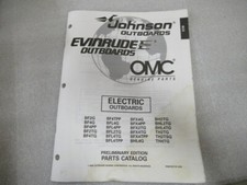 PM169 1997 OMC Electric Outboards Preliminary Edition Parts Catalog 438647 picture