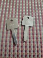 2 Vintage Taylor X84 Key Blank Fits Honda NOS  USA picture