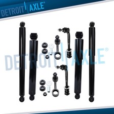 Front Rear Shock Absorbers Sway Bars for 2004-2009 Dodge Durango Chrysler Aspen picture
