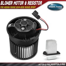 Front HVAC Blower Motor & Resistor Kit for Nissan Rogue 2014-2019 Rogue Sport picture