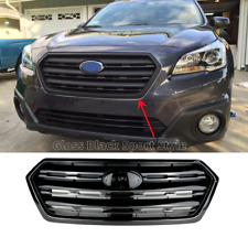 For 2015-2017 Subaru Outback Sport Front Bumper Upper Grille Gloss Black Grill picture