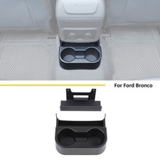 2xRear center Cup Holder Storage Box Organizer Accessories For Ford Bronco 2021+ picture