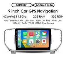 For Kia Sportage 2016 2017 2018 Android 14 Car Radio CarPlay GPS WiFi 32G Stereo picture