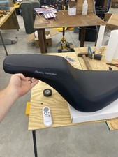 BADLANDER DUAL SEAT OEM 52000-a low-profile, two-up custom motorcycle seat   picture