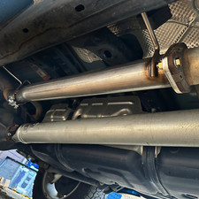 B2 Fab Hemi Exhaust retrofit muffler delete, Stainless *Fits 2019-2024 Ram 1500 picture