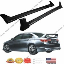 MOD Style Black Side Skirts Body Kit for 2008-2012 Honda Accord Sedan 4-Door picture
