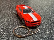 2015 Mustang GT Keychain Red S550 Hot Wheels Matchbox picture