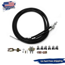Universal Rear Disc/Drum Emergency Parking Brake Cable Kit E-Brake Set 330-9371 picture
