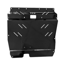 TBW Aluminum Engine Under Tray Shield for 2nd Gen 09-14 Acura TSX CU2 BLACK picture