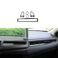 5pcs Black console air outlet vent cover trim Fit For 2016-2019 2022 Honda HR-V picture