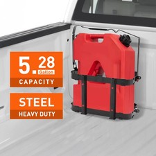 Jerry Can Holder Tool Bracket Mount Gas Rack Oil Tank Fuel 5.28 Gallons/ 20L picture