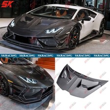 Dry Twill Carbon Fiber Front Hood Bonnet For Lamborghini Huracan LP580 LP610 EVO picture