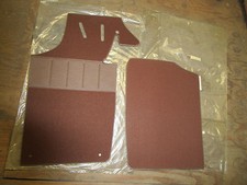 Porsche 914 914-6 factory new nos brown perlon floor carpet set incredible find picture