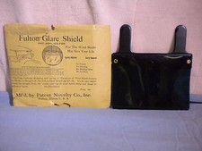 Vintage Fulton Glare Shield with Original Packaging and Buick Advertising picture