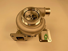 9 blades billet GT30 Turbo A/R .60 cold GTX3076R .82 A/R T4 turbine ball bearing picture