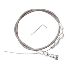 36 In Length Adjustable Car Throttle Cable Accelerator Cable Replacement Silver picture