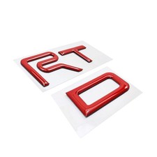 3D RED Domed Coated Front Upper Grille Letters Fits TUNDRA 2022-2026 TRD picture