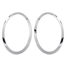 For Mini Cooper S F55 F56 F57 2014-2021 Chrome Headlight Ring Bezel Cover Trim picture