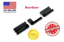 1x SLE Tailgate Door Letter Emblem SUV Badge GMC and Chevrolet 3D HD Gloss Black picture