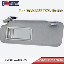 For 2010-2015 Mazda CX-9 Left Driver Side Gray Sun Visor with Lights TDY1-69-320 picture
