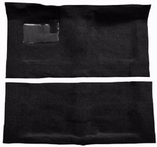 ACC 62-67 Chevy II Nova 2Dr Auto BLACK 80/20 Loop Molded Carpet Rug BENCH SEAT picture