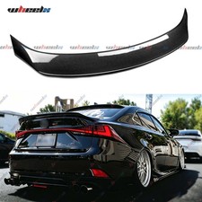 WheelX High Kick Trunk Spoiler Carbon Fiber For2014-2020 LEXUS IS250 IS350 picture