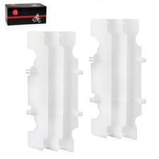 2 Pcs Radiator Louver Guard White For Honda CR125R 1992 1993 1994 1995 1996 1997 picture